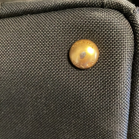 Prada Canapa Canvas tote bag jacquard 2way in black - Picture 12 of 13